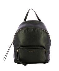 COCCINELLE JEN Round leather backpack with pocket Black - Women&rsquo;s Bags - 1