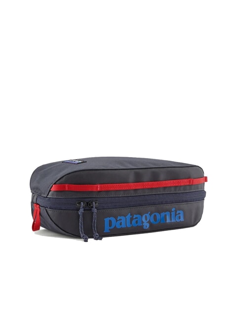 PATAGONIA BLACK HOLE CUBE 3L travel beauty smolder blue with red amanita - Beauty Case