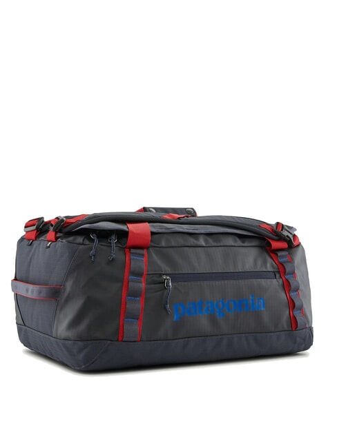 PATAGONIA BLACK HOLE 40L travel backpack bag smolder blue with red amanita - Duffle bags