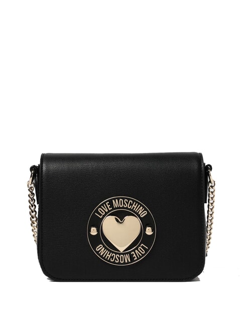 LOVE MOSCHINO CUPID Mini shoulder bag Black - Women’s Bags