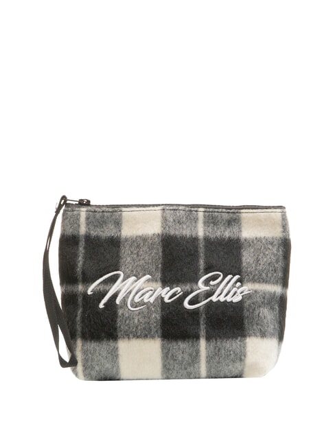 MARC ELLIS CHECK Clutch bag with cuff black - Women’s Bags