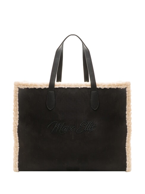 MARC ELLIS SHERPA Large handbag with shoulder strap black - Women’s Bags