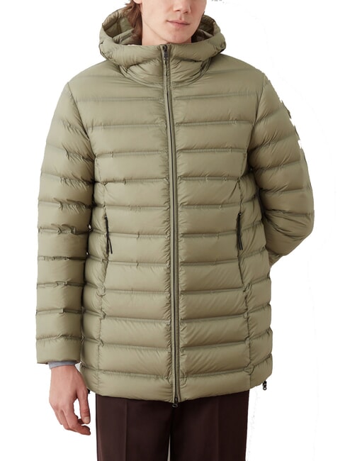 COLMAR MINIMAL Down jacket with hood muddy-arizona - Men's down jackets