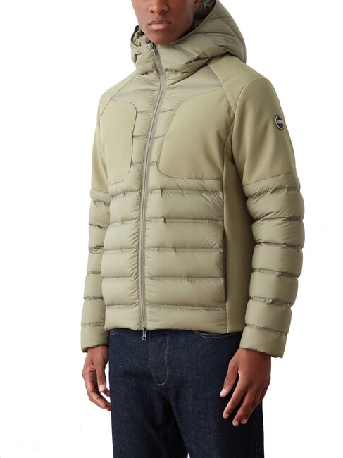 COLMAR NEW WARRIOR Down jacket with hood muddy - Men's down jackets
