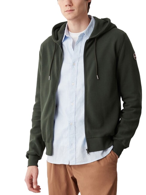COLMAR NOWER Full zip hoodie darkbotanical - Sweatshirts