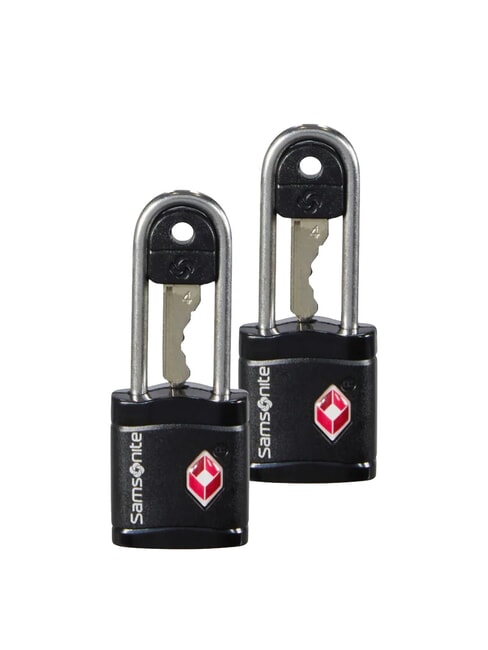SAMSONITE  GLOBAL TRAVEL Set 2 TSA locks BLACK - Travel Accessories