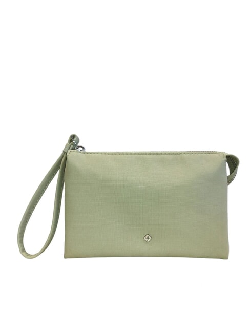 SAMSONITE POUCHY Medium 3-compartment clutch bag sage green - Women’s Bags