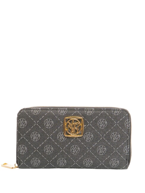 YNOT ROMANCE Zip-around wallet BLACK - Women’s Wallets