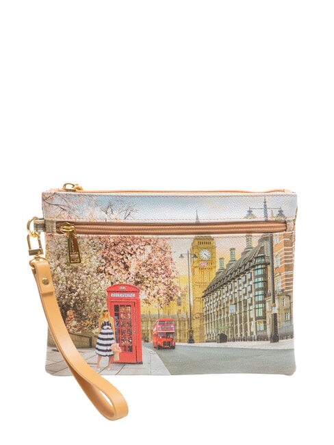 YNOT YESBAG SPECIAL Medium clutch bag with cuff English rose - Women’s Bags