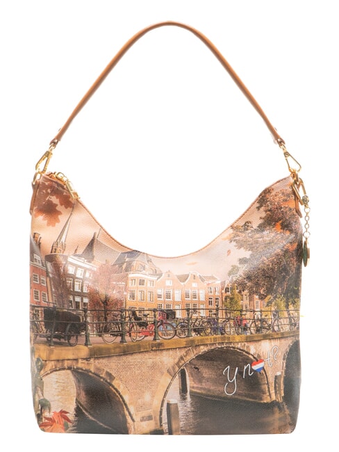 YNOT YESBAG Shoulder Hobo Bag autumn river - Women’s Bags