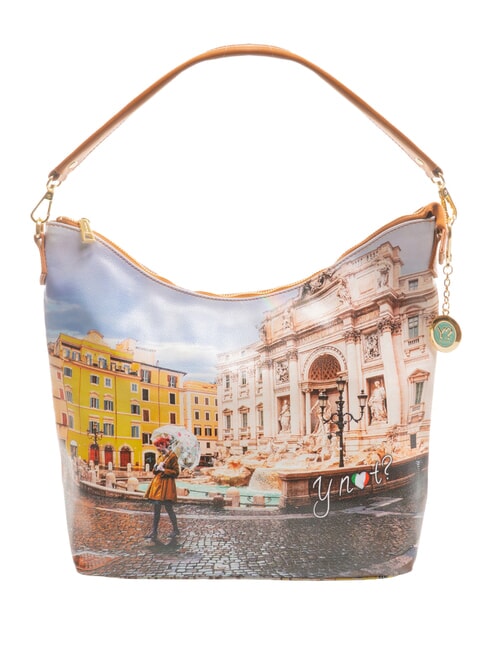 YNOT YESBAG Shoulder Hobo Bag rainbow rome - Women’s Bags