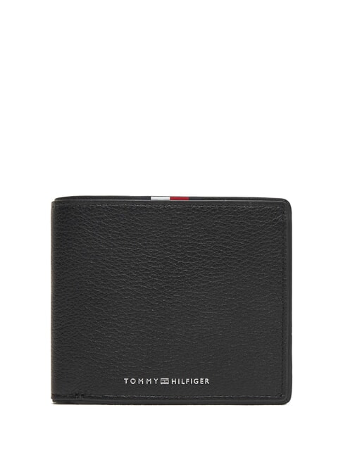 TOMMY HILFIGER TH CORP Leather wallet black - Men’s Wallets