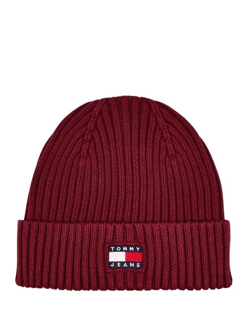 TOMMY HILFIGER TJM HERITAGE Cotton hat red wine - Hats