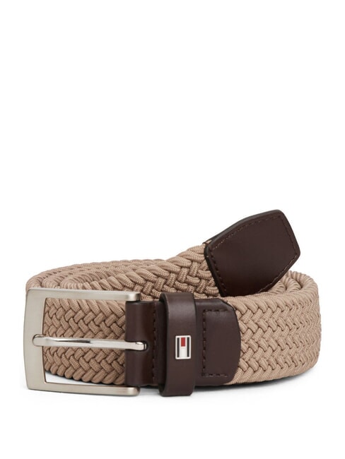 TOMMY HILFIGER ADAN Belt coastal taupe - Belts