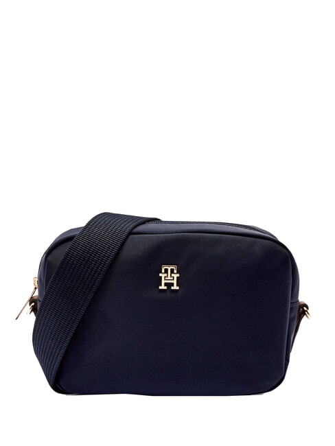 TOMMY HILFIGER POPETTE Mini Shoulder Camera Bag space blue / black - Women’s Bags