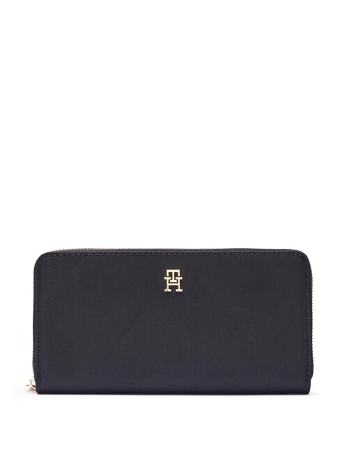 TOMMY HILFIGER TH ICON Zip-around wallet black - Women’s Wallets