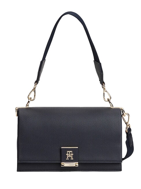 TOMMY HILFIGER TH HER Shoulder bag, with shoulder strap space blue / black - Women’s Bags