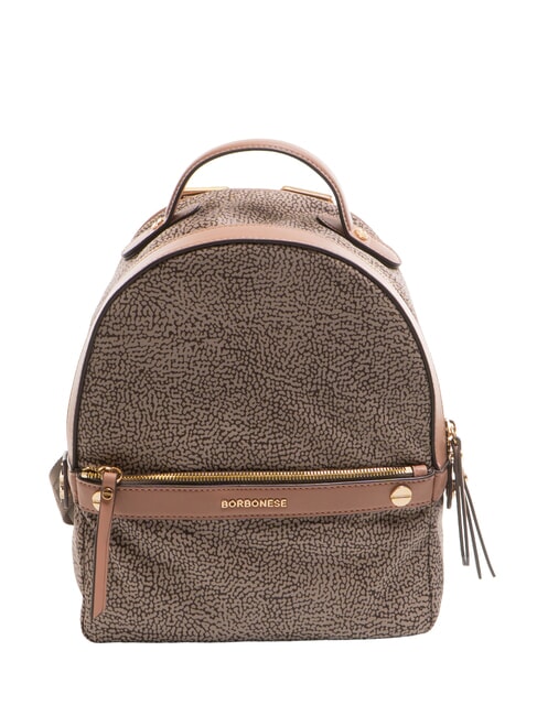BORBONESE DOWNTOWN Backpack natural op/powder - Women’s Bags
