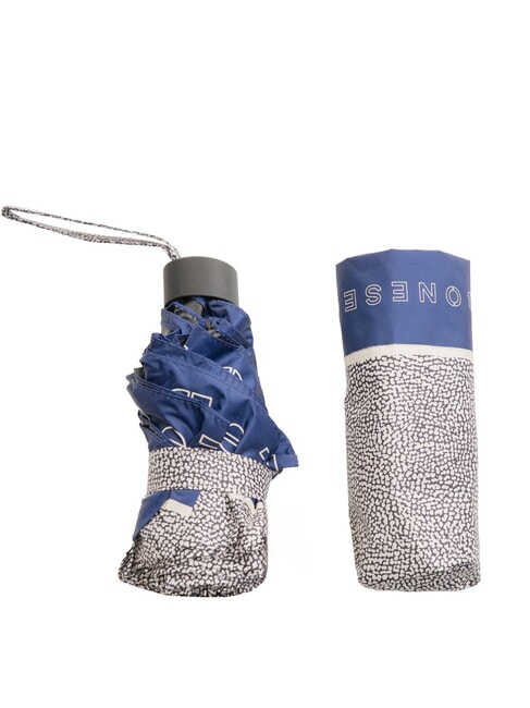 BORBONESE SUPER MINI Folding umbrella klein blue/natural op - Umbrellas