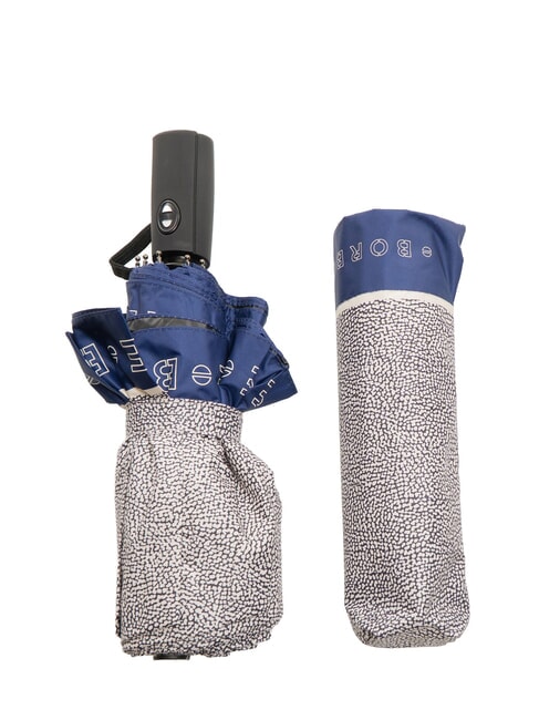 BORBONESE MINI OP Recycled Fabric Umbrella klein blue/natural op - Umbrellas