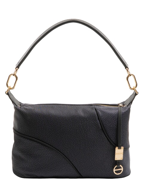 BORBONESE TENNIS Shoulder bag, with shoulder strap dark black - Women’s Bags