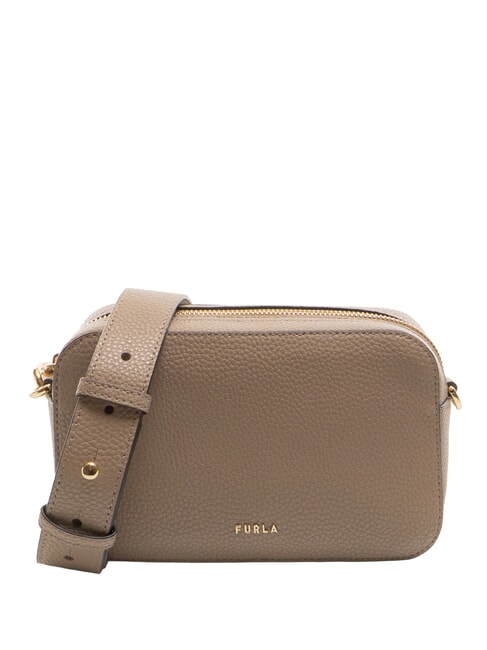 FURLA PETUNIA Mini shoulder bag taupe - Women’s Bags
