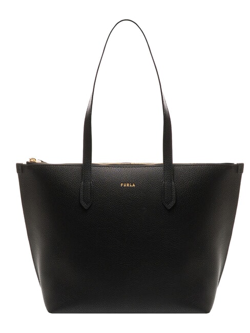 FURLA CLASSIC Leather shopper Black - Women’s Bags