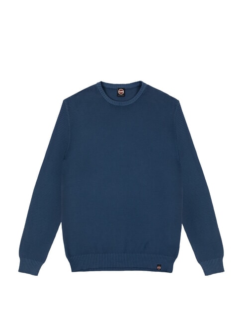COLMAR NATURAL Cotton sweater dark blue - Men's Sweaters