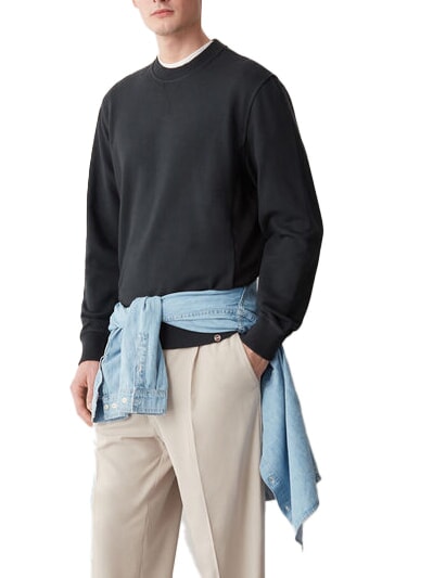 COLMAR PICKY Cotton sweatshirt black - Sweatshirts