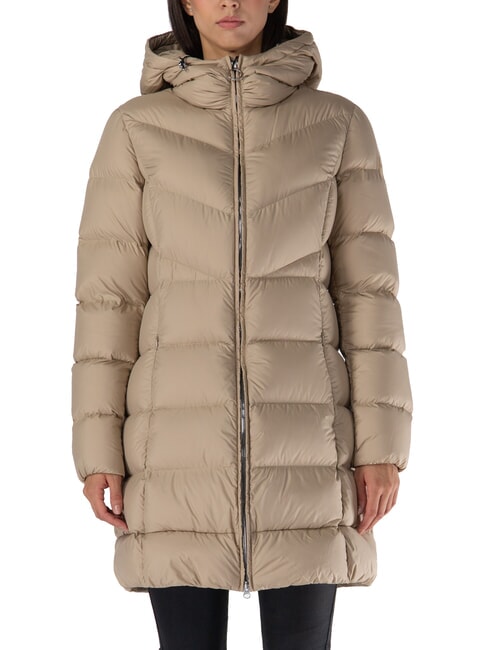 COLMAR CAPTION Long down jacket with hood Arizona - Women's down jackets