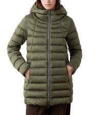 COLMAR DELUXE Medium-length hooded down jacket - Women's down jackets