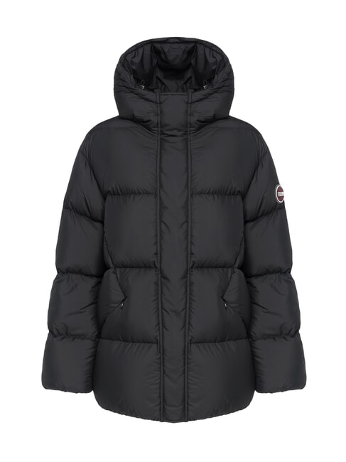 COLMAR CAPTION Medium-length down jacket with hood black - Women's down jackets
