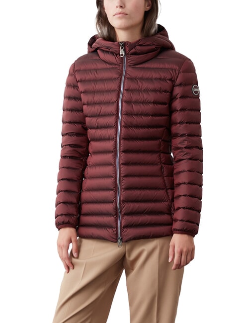 COLMAR DELUXE Fitted down jacket with hood darkbrunette - Women's down jackets