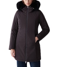 COLMAR PURENESS Long padded jacket with hood black - Women's down jackets - 1