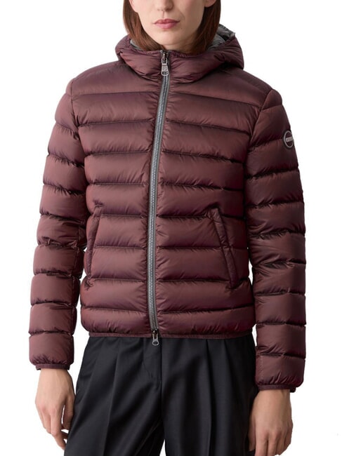COLMAR DELUXE Short down jacket with hood darkbrunette-darks - Women's down jackets