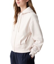COLMAR STUNNING Full zip sweatshirt with hood and pleats - Women's Sweatshirts