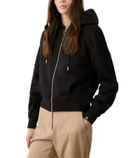 COLMAR STUNNING Full zip sweatshirt with hood and pleats - Women's Sweatshirts