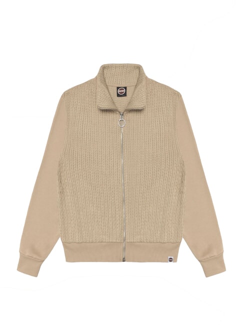 COLMAR UPPERCLASS Full zip sweatshirt in cable knit Arizona - Women's Sweatshirts