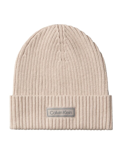 CALVIN KLEIN PATCH CHUNKY RIB  Cap chateau - Hats