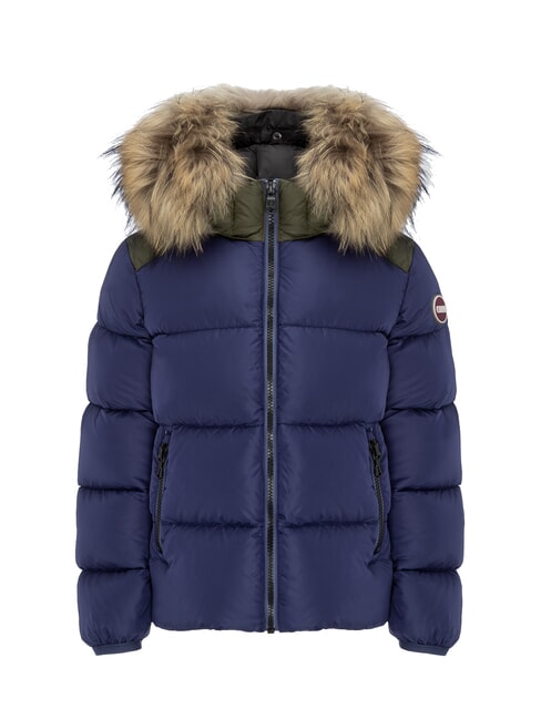 COLMAR E-CONCRETE Down jacket with hood skipper-bush-vulcan - Baby Jackets