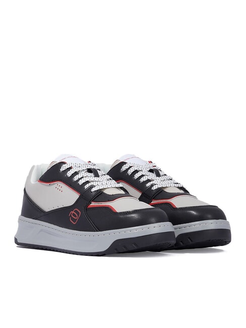 PIQUADRO URBAN  Sneakers black/grey/red - Men’s shoes