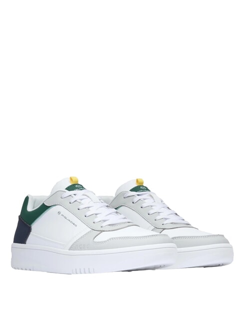 PIQUADRO TE Color-block sneakers white/grey/blue - Unisex shoes