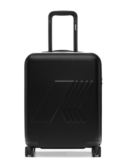 KWAY EUDOXIE LOGO Hand Luggage Trolley black pure - Hand luggage