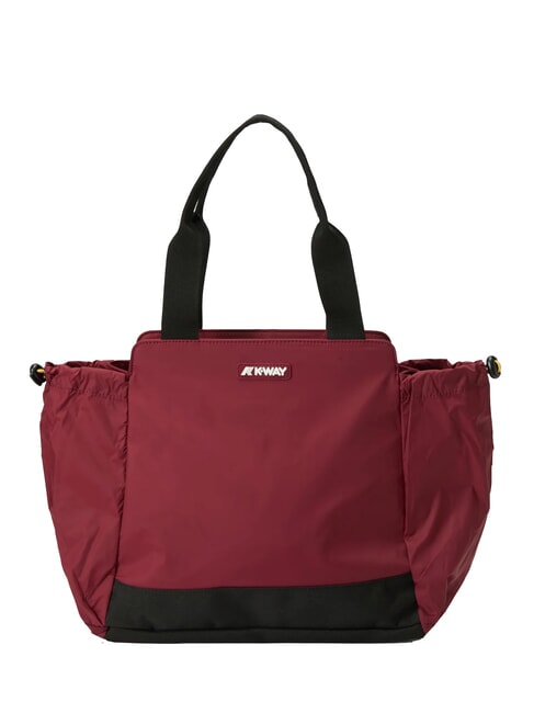KWAY AISY Nylon Tote Bag red syrah - Women’s Bags