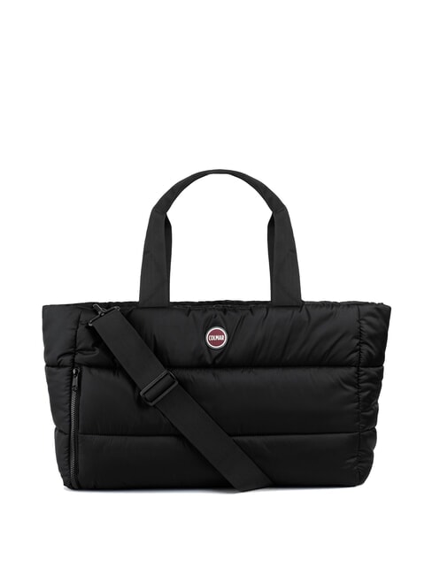 COLMAR FLOID Quilted duffel bag with shoulder strap black - Duffle bags