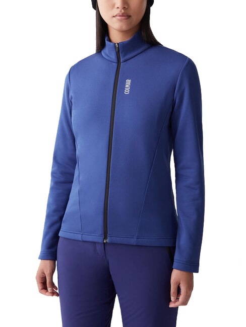 COLMAR SCI FACETIME Thermal sweatshirt with half zip marines - Women's Sweatshirts