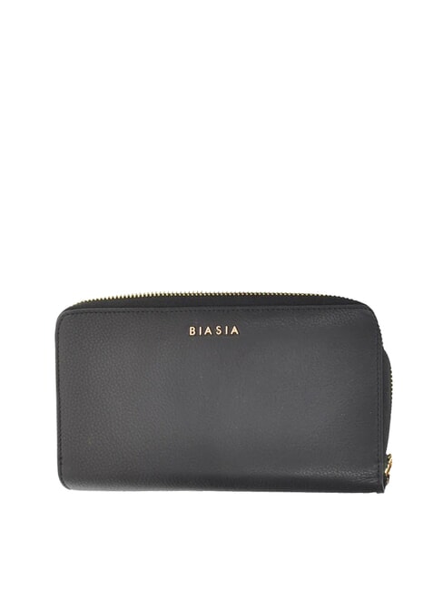 FRANCESCO BIASIA EDA Zip Around Wallet black - Women’s Wallets