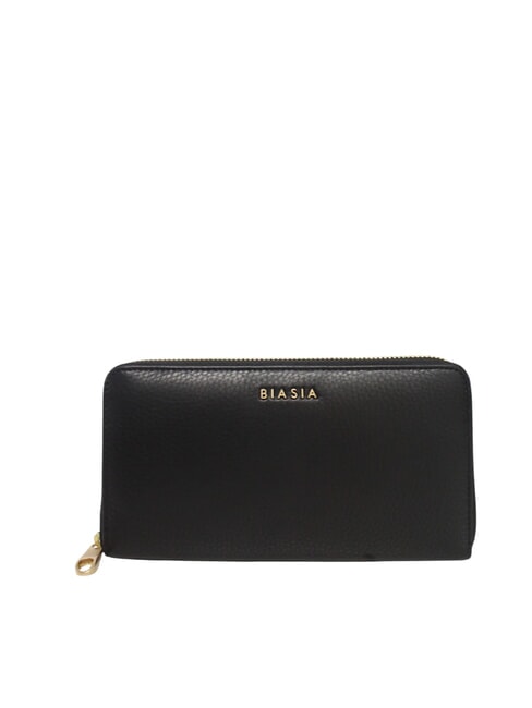 FRANCESCO BIASIA EDA Zip Around Wallet black - Women’s Wallets