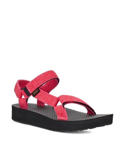 TEVA MIDFORM UNIVERSAL  Sandal ripple hot pink - Women’s shoes
