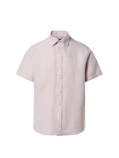 NORTH SAILS N/S Linen shirt beige - Men's Shirts